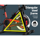 Everfit Spin Bike Exercise Bike Flywheel Cycling Home Gym Fitness 120kg-4