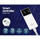 Giselle Bedding Electric Throw Blanket - Navy-5