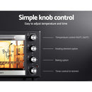 Devanti 60L Convection Oven Electric Fryer Ovens 2000W-4