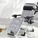 Gardeon Sun Lounge Folding Lounger Camping Zero Gravity Chair Outdoor Furniture-7