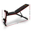Everfit Weight Bench Adjustable FID Bench Press Home Gym 150kg Capacity-2