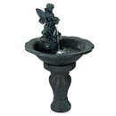 Gardeon Solar Water Feature with LED Lights Angel 94cm-4