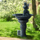 Gardeon Solar Water Feature with LED Lights Angel 94cm-8