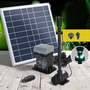 Gardeon Solar Pond Pump with Battery Kit LED Lights 9.8FT-7