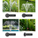 Gardeon Solar Pond Pump Submersible Water Fountain with Battery LED Lights 4.4FT-5