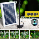 Gardeon Solar Pond Pump Submersible Water Fountain with Battery LED Lights 4.4FT-7