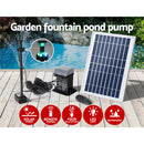 Gardeon Solar Pond Pump Submersible Fountain with Battery Kit LED Lights 5.2FT-4