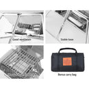 Grillz Fire Pit BBQ Grill with Carry Bag Portable-6