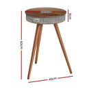 Artiss Smart Coffee Table Wireless Charging Bluetooth Speaker-2