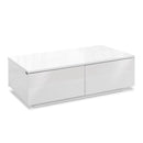 Artiss Coffee Table 4 Drawers White Trevi-1