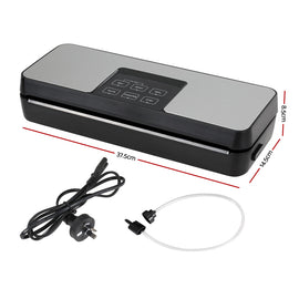 Devanti Food Vacuum Sealer Machine Fresh Storage Auto Seal Slide Cutter 5 Modes - 0