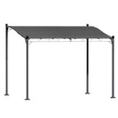 Instahut Gazebo Marquee 3m Outdoor Event Wedding Tent Camping Party Shade Iron Art Canopy Grey-1