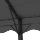 Instahut Gazebo Marquee 4x3m Outdoor Event Wedding Tent Camping Party Shade Iron Art Canopy Grey-4