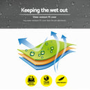 Instahut Gazebo 3x3m Marquee Outdoor Wedding Party Event Tent Home Iron Art Shade Grey-6