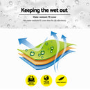 Instahut Gazebo 4x3m Marquee Outdoor Wedding Party Event Tent Home Iron Art Shade White-6