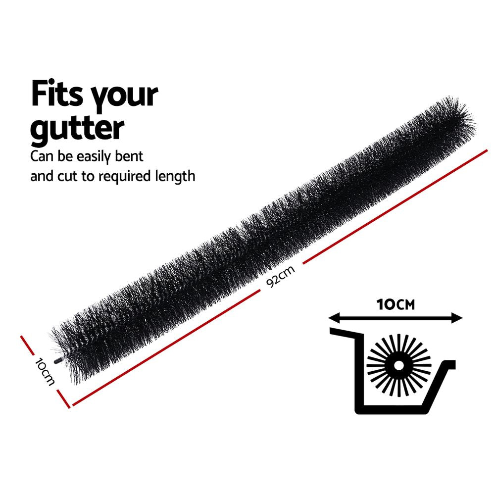 Gardeon Gutter Guard Brush 22M 92X10cm 24PCS - 0