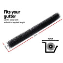 Gardeon Gutter Guard Brush 22M 92X10cm 24PCS-2