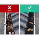 Gardeon Gutter Guard Brush 22M 92X10cm 24PCS-4