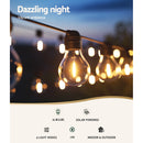 17m Solar Festoon Lights Outdoor LED String Light Christmas Decorations 2pcs-4