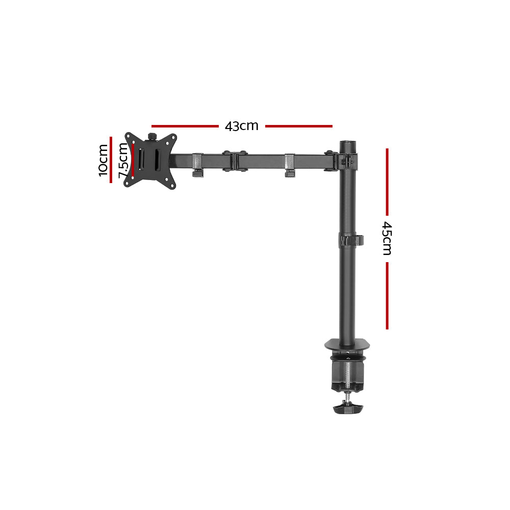 Artiss Monitor Arm Mount 32" Black - 0