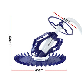 Aqua Buddy Pool Cleaner Automatic Vacuum Floor Climb Suction Swimming Hose 10M - 0