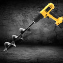 GIANTZ Power Garden Auger Small Earth Planter 75 X 300MM Black-8