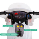 Rigo Kids Ride On Motorbike Motorcycle Car Toys White-5