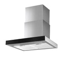 Devanti 600mm Range Hood 60cm Rangehood Glass Stainless Steel-1