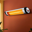 Devanti Electric Strip Heater Radiant Heaters 1500W-8
