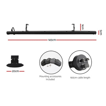 Devanti Electric Radiant Strip Heater Outdoor 2400W - 0