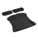 3PCS Car Rear Front Cargo Trunk Toolbox Luggage Rubber Mats for Tesla Model 3 2021-2022-1