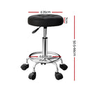 Artiss Salon Stool Round Swivel Chairs-2
