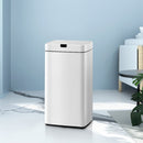 Devanti 45L Motion Sensor Bin Rubbish Automatic White-8