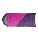 Weisshorn Sleeping Bag Kids Single 172cm Thermal Camping Hiking Pink-3