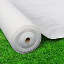 Instahut 30% Shade Cloth 3.66x30m Shadecloth Wide Heavy Duty White-7