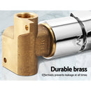 Cefito Shower Mixer Tap Wall Bath Taps Brass Hot Cold Basin Bathroom Chrome-5