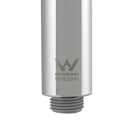 Handheld Shower Head 3.1'' High Pressure 3 Spray Modes Square Chrome-4