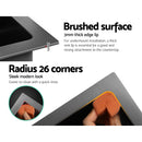 Cefito Kitchen Sink 75X45CM Stainless Steel Basin Single Bowl Drain Part Black-7