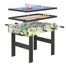 4-in-1 Games Table Soccer Foosball Table Tennis Bowling Shuffleboard Party Gift-1