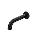 Cefito Bathroom Mixer Spout Wall Bath Tap Round Shower Bathtub Black-1