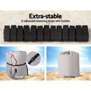 Seamanship Boat Cover 21-23ft Trailerable Jumbo Marine 600D Heavy Duty Grey-6