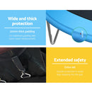 Everfit 8FT Trampoline for Kids w/ Ladder Enclosure Safety Net Pad Gift Round-5