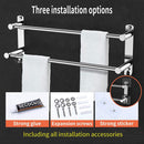 Stretchable 45-75 cm Towel Bar for Bathroom and Kitchen (Two Bars)-5