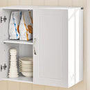 Wall Cabinets Storage, White-7