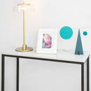 Console Table Metal Frame Hallway Table-5