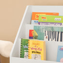 Kids Shelving Unit 3 Shelves 2 Compartments-6