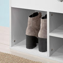 Padded Shoe Bench Lift Up Storage-9