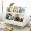 Childrens Shelving Unit, 5 Compartments Bookcase-1