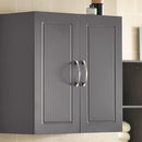 Wall Storage Cabinet Unit Double Doors-4