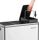 3 x 18L Kitchen Bin Waste Separation System-5